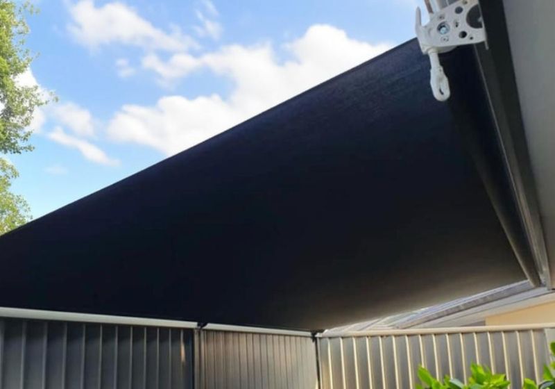Perth Blinds and Shutters Roof-to-Fence Blinds Perth installation