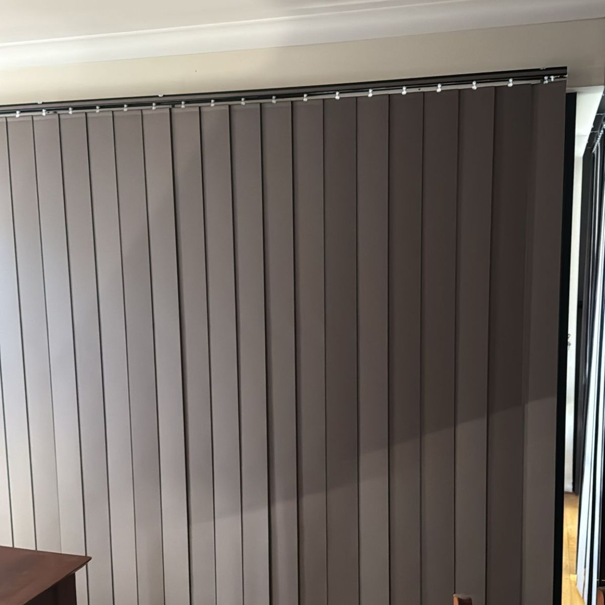 Vertical blinds Perth sliding door